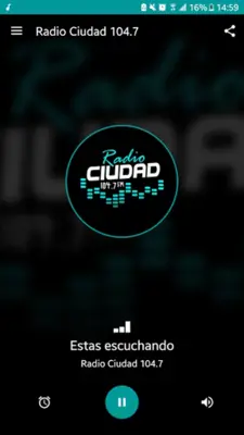 Radio Ciudad 104.7 android App screenshot 2